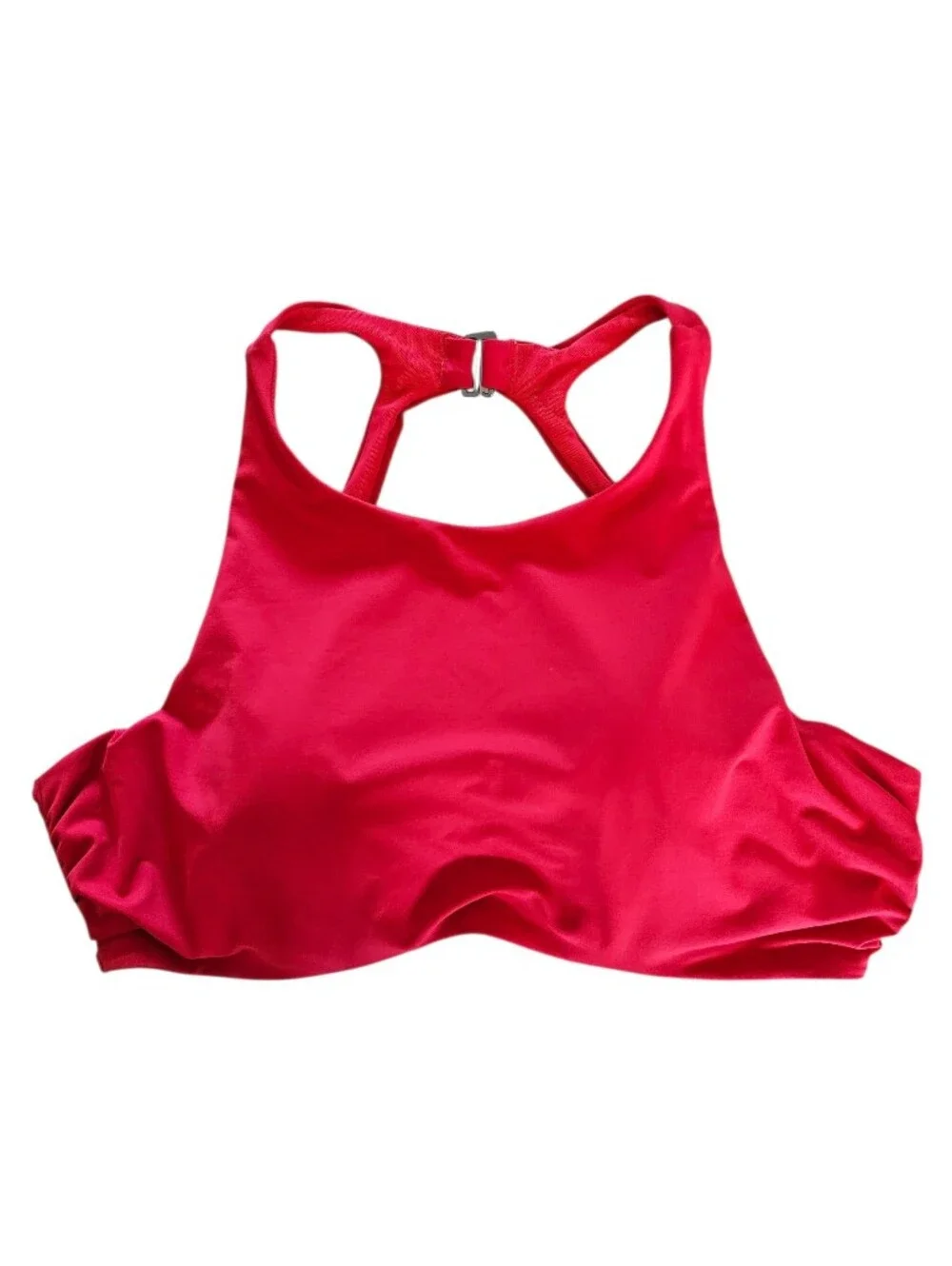 NEW Athleta Maldives Bra Cup Bikini Top Radiant Red 40 B/C